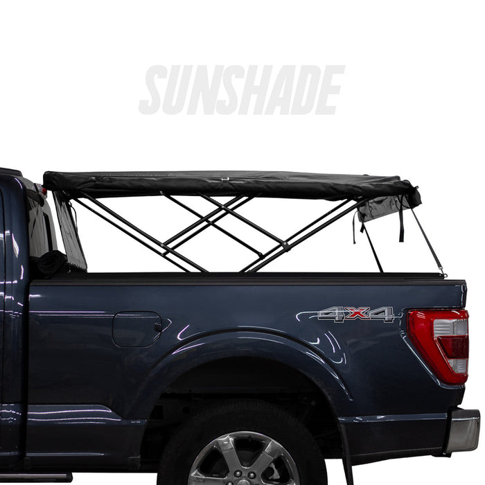 Fas-Top Traveler | 2 in 1 Topper & Tonneau Cover For 09-18 RAM 1500 & 10-18 RAM 2500/3500 6'4" Bed