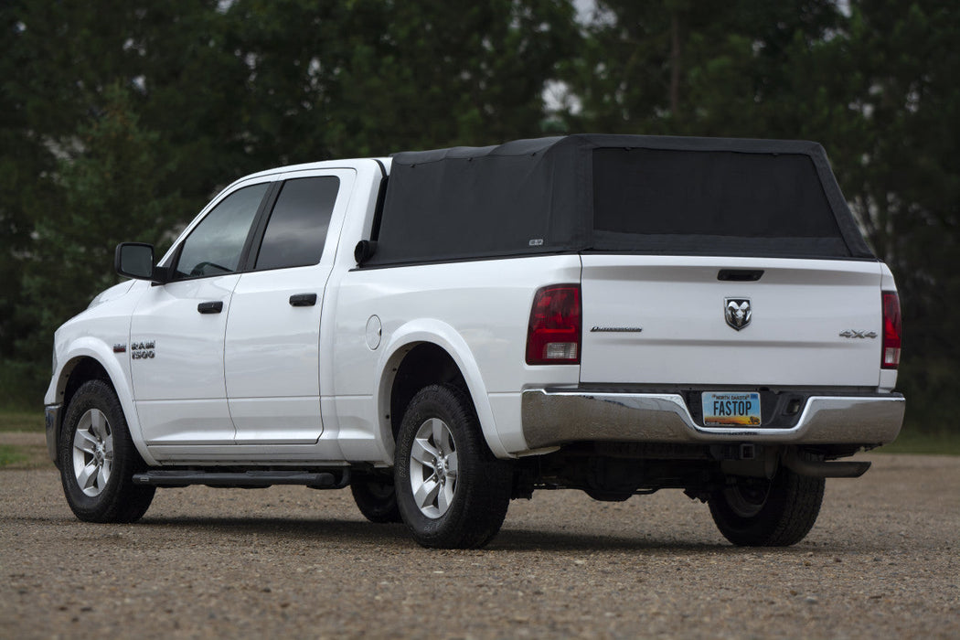 Fas-Top Traveler | 2 in 1 Topper & Tonneau Cover For 09-18 RAM 1500 & 10-18 RAM 2500/3500 6'4" Bed