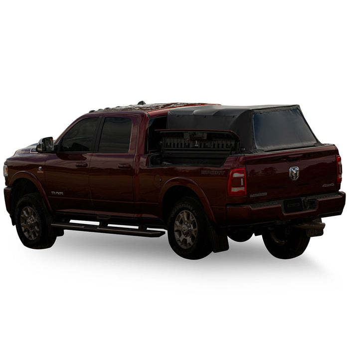 Fas-Top Traveler | 2 in 1 Topper & Tonneau Cover For 09-18 RAM 1500 & 10-18 RAM 2500/3500 6'4" Bed