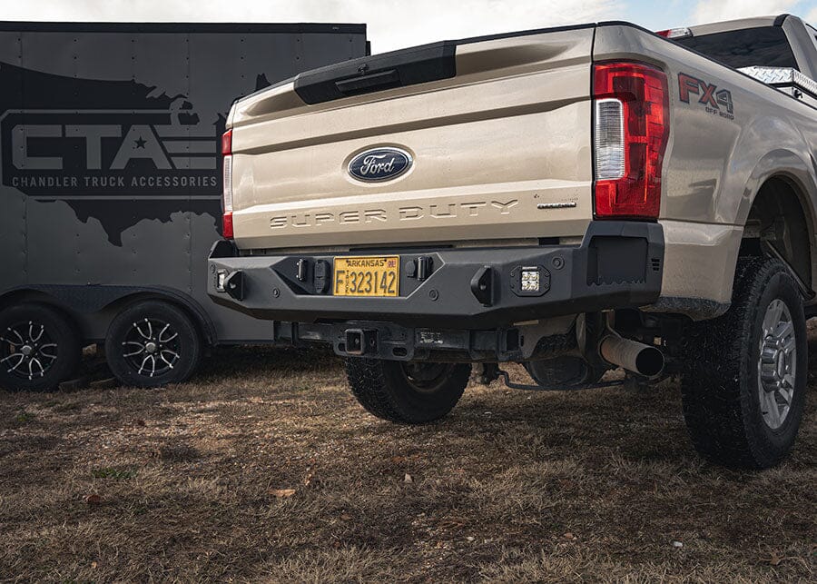 Chandler Rear Bumper For 2017-2026 Ford F-250/350 - 7000-2250