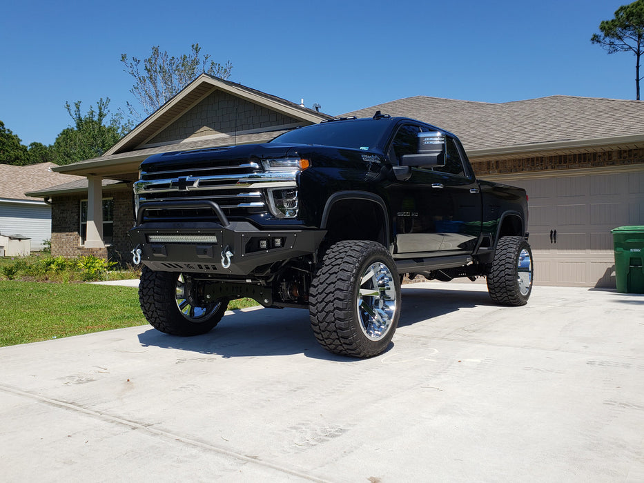 Bodyguard A2L Base Front Bumper For 2020-2023 GMC Sierra 2500/3500 - GAG20B