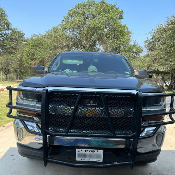Ranch Hand Legend Grille Guard For 2016-2018 Chevrolet Silverado 1500 & 2019 Silverado 1500 LD - GGC16HBL1