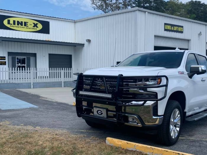 Ranch Hand Legend Grille Guard For 2019-2021 Chevrolet Silverado 1500 & 2022 Silverado 1500 LD - GGC19HBL1C