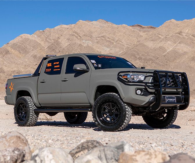 Ranch Hand Legend Grille Guard For 2016-2023 Toyota Tacoma - GGT16MBL1