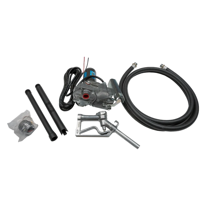 Chandler GPI 12V 15 GPM Fuel Transfer Pump - Manual Nozzle