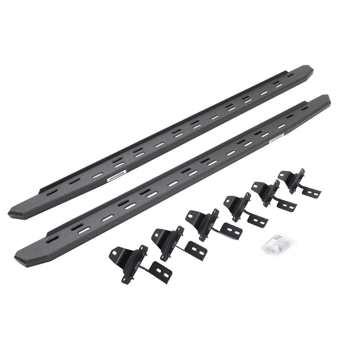 Go Rhino RB30 Slim Running Boards For 2024-2026 Toyota Tacoma 6'2" Bed