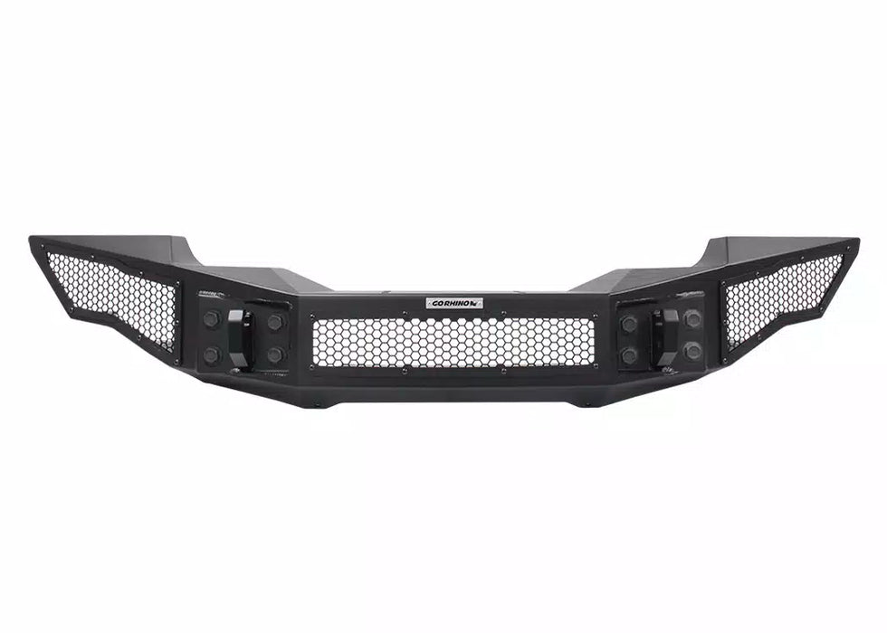Go Rhino Rockline Full-Width Front Winch Bumper 2020-2026 Jeep Gladiator