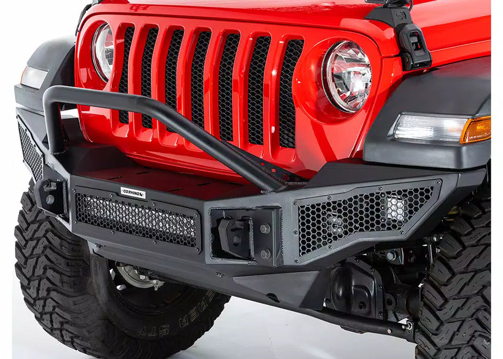 Go Rhino Rockline Full-Width Front Winch Bumper 2020-2026 Jeep Gladiator