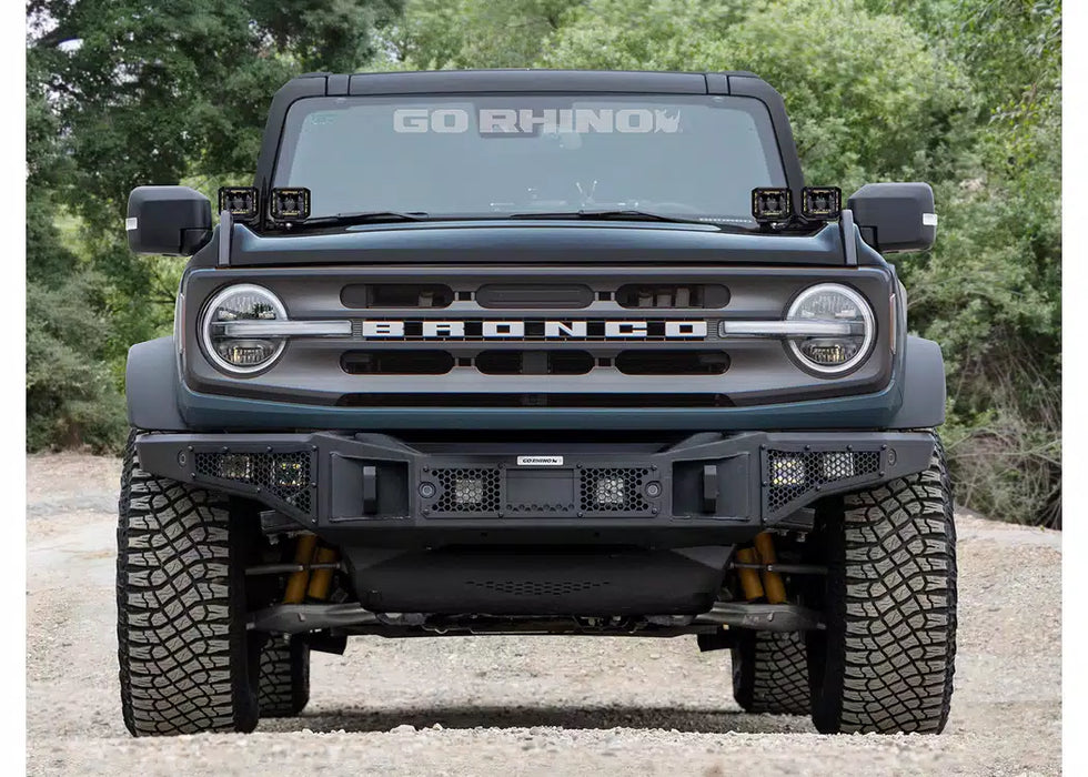 Go Rhino Rockline Full-Width Front Winch Bumper 2020-2026 Jeep Gladiator