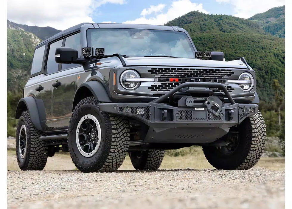 Go Rhino Rockline Full-Width Front Winch Bumper 2020-2026 Jeep Gladiator