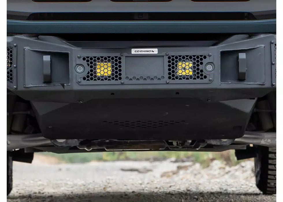 Go Rhino Rockline Full-Width Front Winch Bumper 2020-2026 Jeep Gladiator