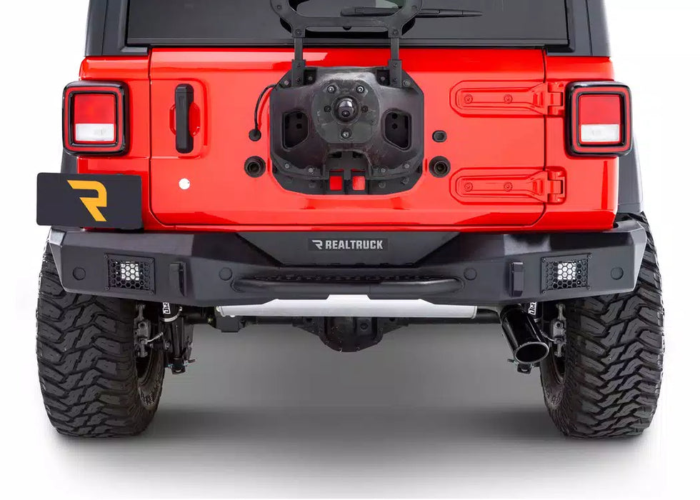 Go Rhino Rockline Full-Width Rear Bumper 2020-2026 Jeep Gladiator - 373120T