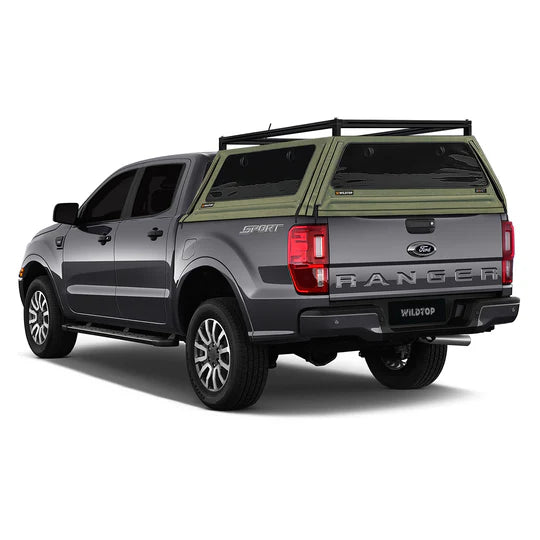 WildTop Ford Ranger Soft Truck Cap for 2019-2023 5ft Bed (61.0 in)