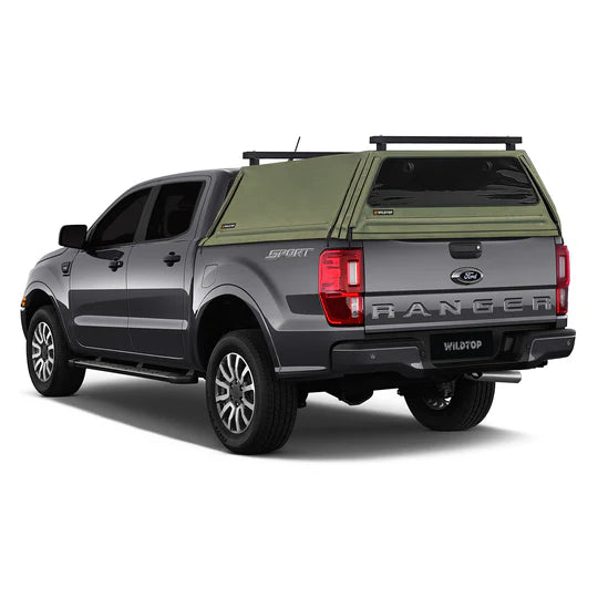 WildTop Ford Ranger Soft Truck Cap for 2019-2023 5ft Bed (61.0 in)