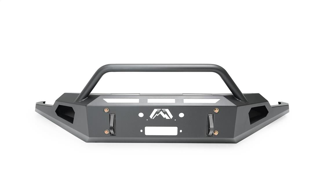 Fab Fours Red Steel Front Bumpers For 2019-2021 GMC Sierra 1500 & 2022 LTD - GS19-RS3962-1