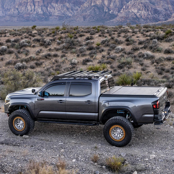OPENROAD Manual Retractable Tonneau Cover For 2007-2026 Toyota Tundra 5'7" Bed - PP2PL130018