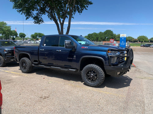 Bodyguard T2 Extreme Front Bumper For 2020-2023 Chevrolet Silverado 2500/3500 - EEC20B