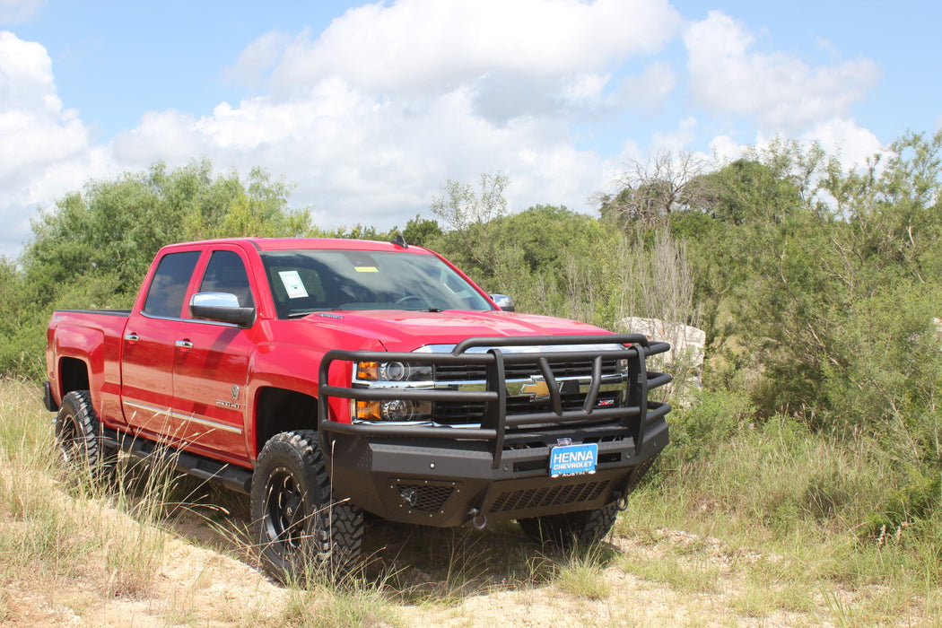 Bodyguard T2 Extreme Front Bumper For 2019-2021 Chevrolet Silverado 1500 - EEC19A