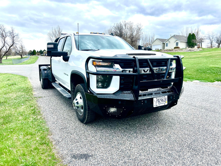 Bodyguard T2 Extreme Front Bumper For 2020-2023 Chevrolet Silverado 2500/3500 - EEC20B