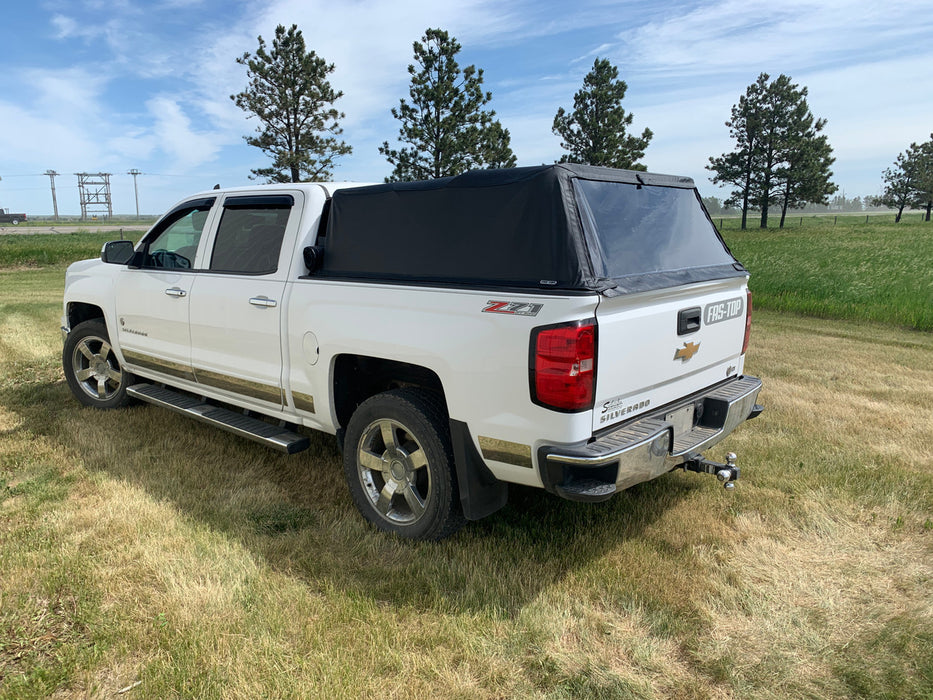 Fas-Top Traveler Sport | 2 in 1 Topper & Tonneau Cover For 2015-2023 GMC Canyon & Chevrolet Colorado 5'2" Bed