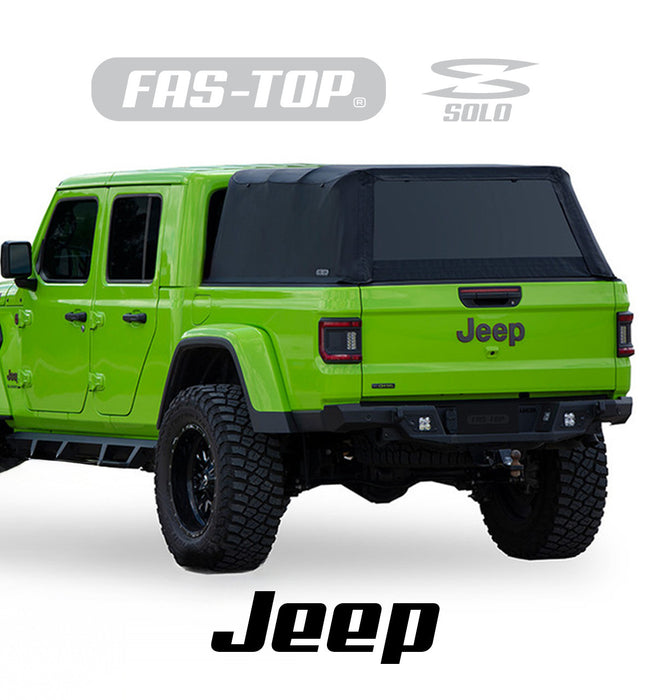 Fas-Top Solo Soft Truck Topper For 2020-2026 Jeep Gladiator 5' Bed
