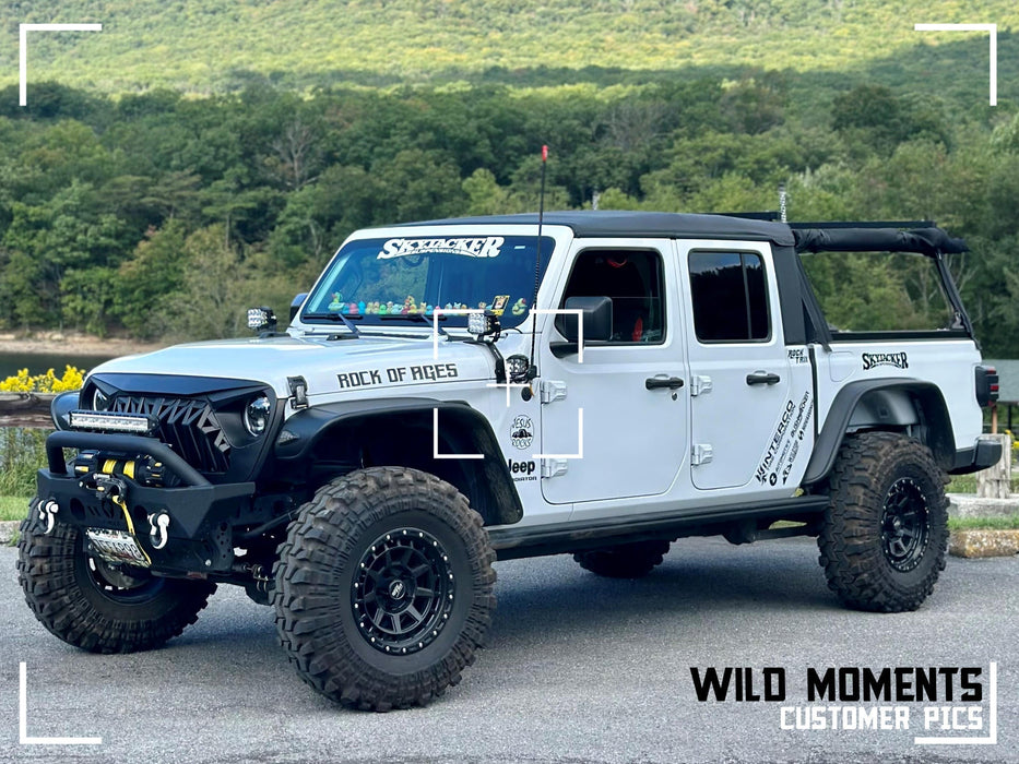 WildTop Jeep Gladiator Truck Cap 2020-Current 5ft (60.3 in)