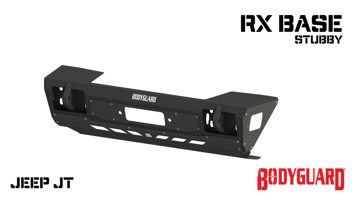 Bodyguard Jeep Gladiator Stubby Front Bumper For 2020-2026 Jeep Gladiator - 22523