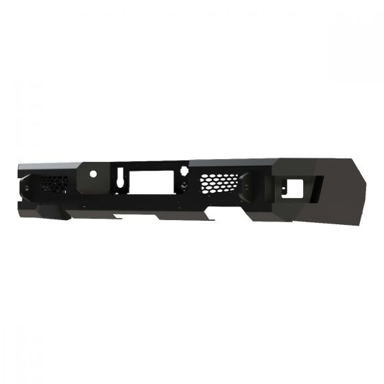 Ranch Hand Midnight Rear Bumper For 2019-2026 GMC/Chevrolet Sierra/Silverado 1500 & 2022 Sierra/Silverado 1500 LTD/LD - MBC19HBMSL