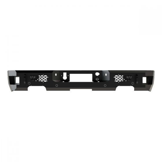 Ranch Hand Midnight Rear Bumper For 2019-2026 GMC/Chevrolet Sierra/Silverado 1500 & 2022 Sierra/Silverado 1500 LTD/LD - MBC19HBMSL