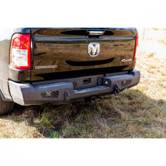 Ranch Hand Midnight Rear Bumper For 2019-2024 RAM 1500 - MBD19HBMSL