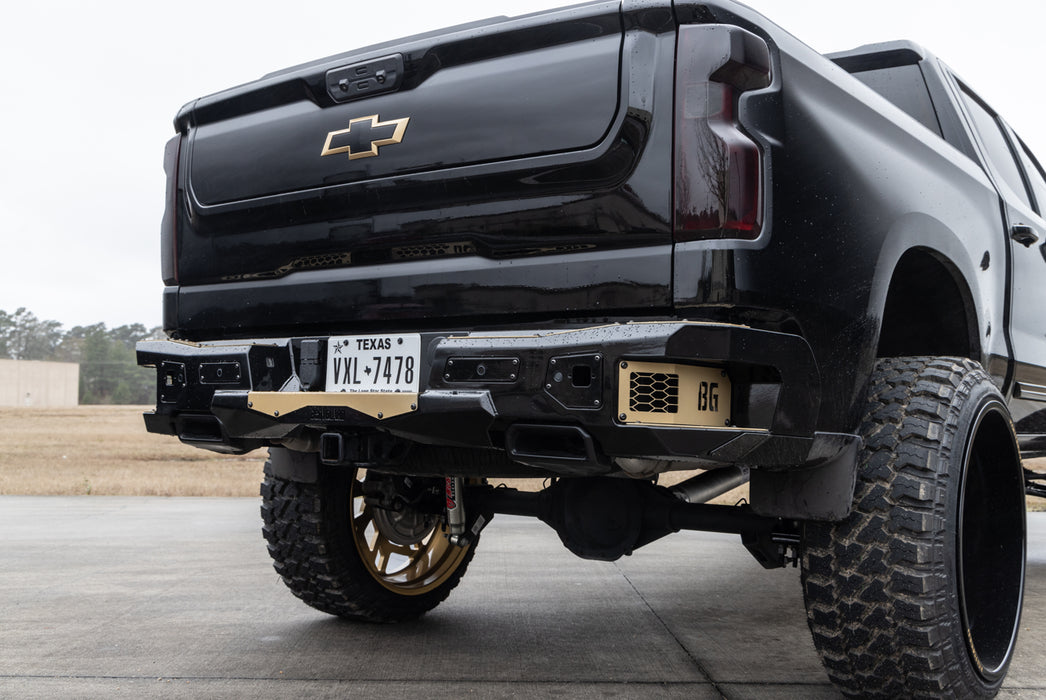 Bodyguard Freedom Rear Bumper For 2019-2026 Chevrolet/GMC Silverado/Sierra 1500 - MGC19A
