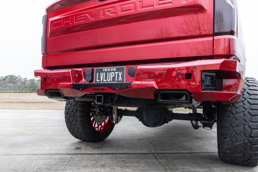 Bodyguard Freedom Rear Bumper For 2019-2026 Chevrolet/GMC Silverado/Sierra 1500 - MGC19A