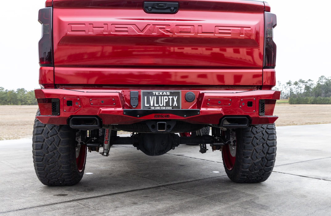 Bodyguard Freedom Rear Bumper For 2019-2026 Chevrolet/GMC Silverado/Sierra 1500 - MGC19A
