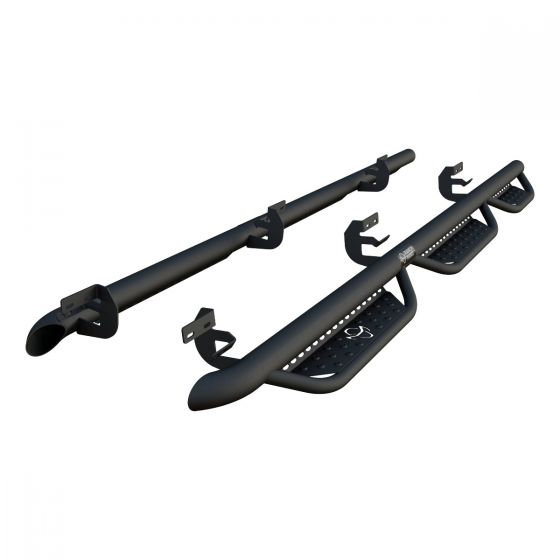 Ranch Hand Midnight 6-Step Running Steps For 2009-2018 RAM 1500, 2010-2023 RAM 2500/3500 & 2019-2024 RAM 1500 Classic - MRSD101C6B6S