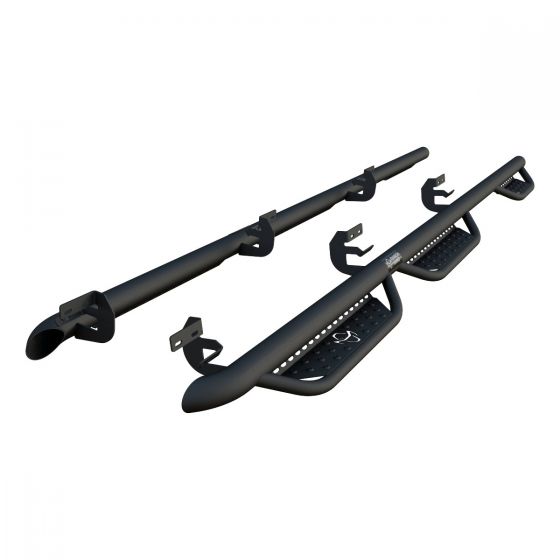 Ranch Hand Midnight 6-Step Running Steps For 2015-2026 Ford F-150/250/350