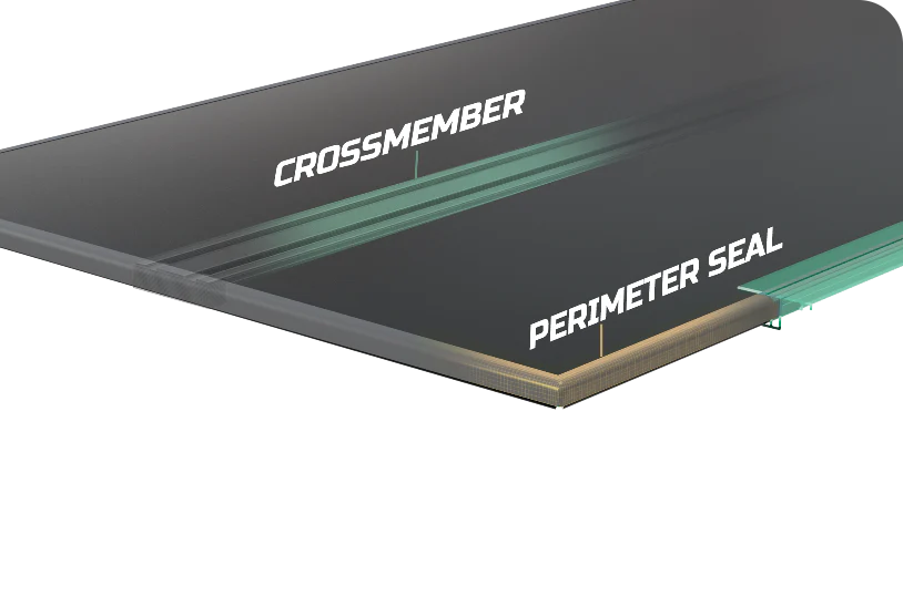 Worksport AL3 Hard Folding Tonneau Cover - 4712550