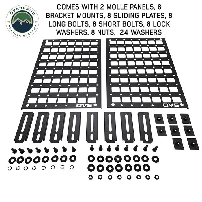 OVS Bulkhead Molle Panels (Pair) For Expedition Truck Cap - EXP01