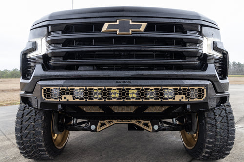 Bodyguard Freedom Base Front Bumper (Non-Winch) For 2022-2026 Chevrolet Silverado 1500 - NAC22A