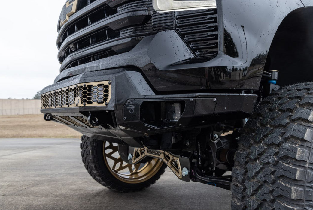 Bodyguard Freedom Base Front Bumper (Non-Winch) For 2022-2026 Chevrolet Silverado 1500 - NAC22A
