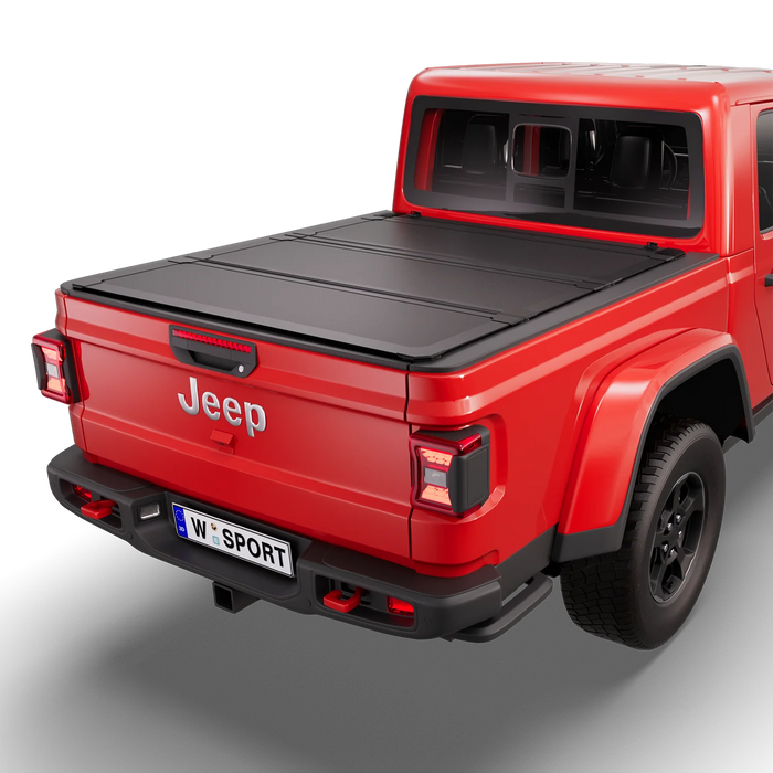 Worksport NEXUS Flip-Up Hard Tonneau Cover For 2020-2026 Jeep Gladiator 5' Bed - 4821150