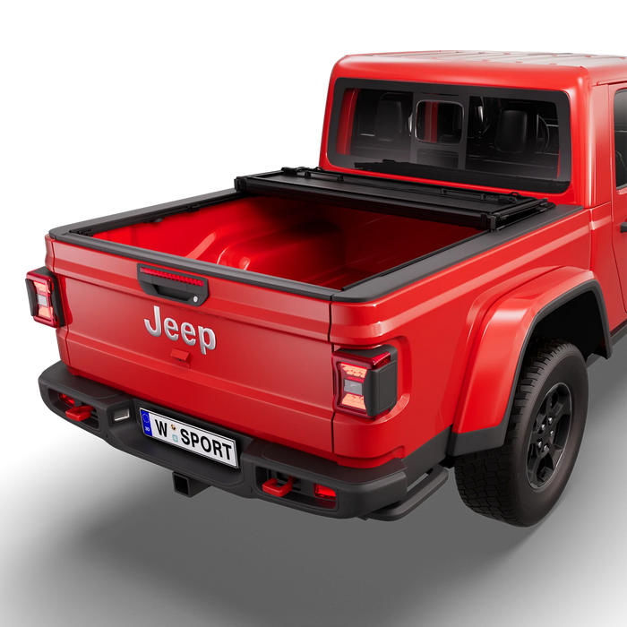 Worksport NEXUS Flip-Up Hard Tonneau Cover For 2020-2026 Jeep Gladiator 5' Bed - 4821150