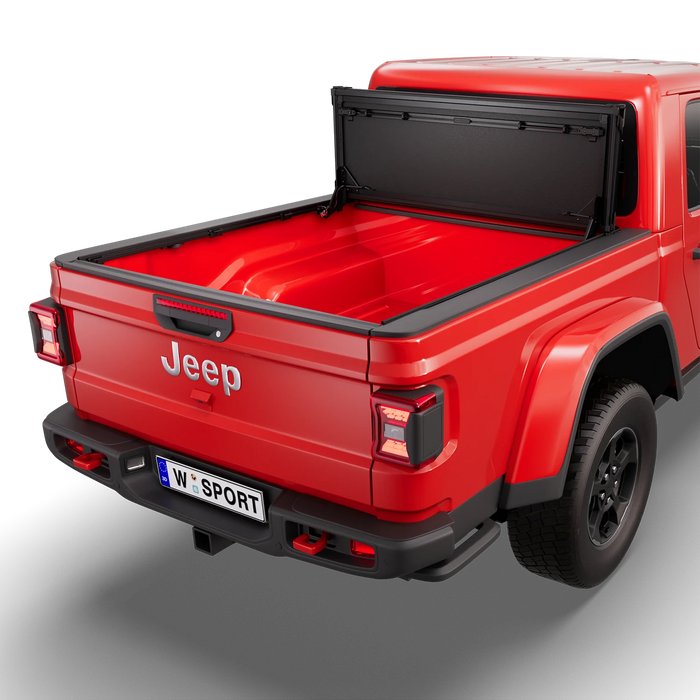 Worksport NEXUS Flip-Up Hard Tonneau Cover For 2020-2026 Jeep Gladiator 5' Bed - 4821150