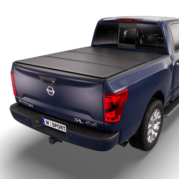 Worksport NEXUS Flip-Up Hard Tonneau Cover For 2016-2024 Nissan Titan 5'7" Bed