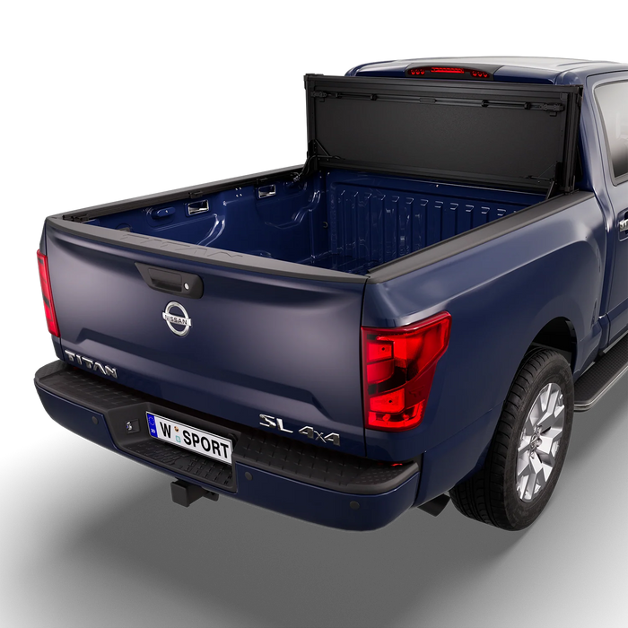 Worksport NEXUS Flip-Up Hard Tonneau Cover For 2016-2024 Nissan Titan 5'7" Bed