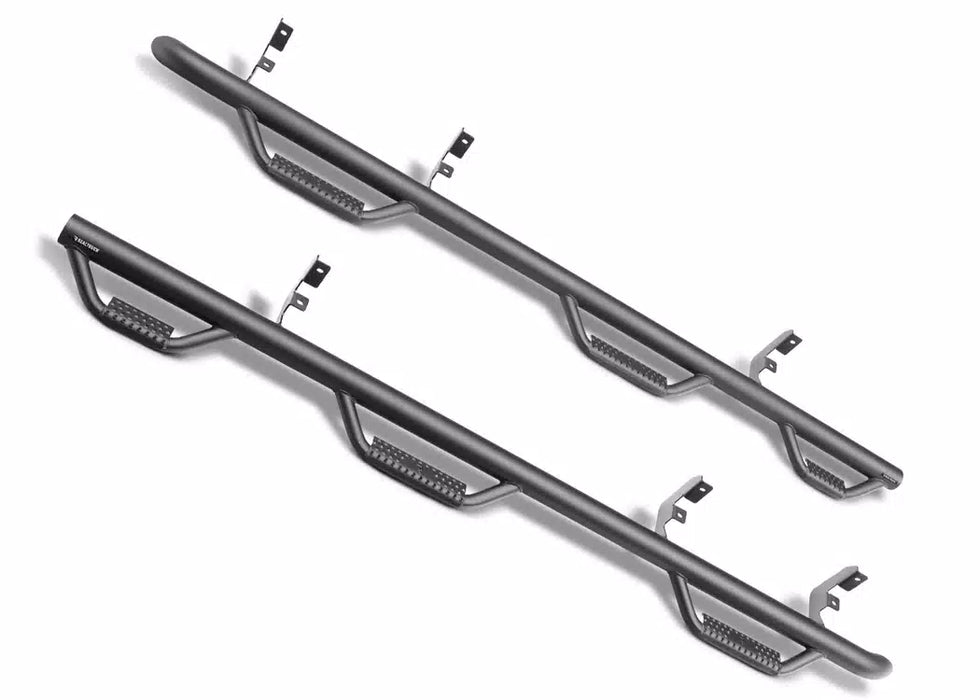 N-Fab Black Wheel To Wheel Nerf Bars For 2002-2009 RAM 1500 & 2003-2009 2500/3500
