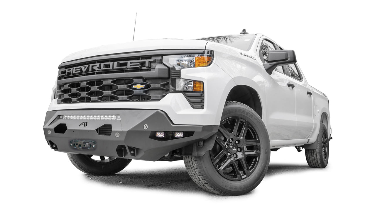 Fab Fours Matrix Front Bumpers For 2022-2026 Chevrolet Silverado 1500