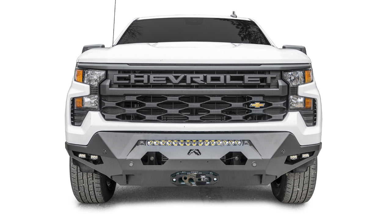 Fab Fours Matrix Front Bumpers For 2022-2026 Chevrolet Silverado 1500