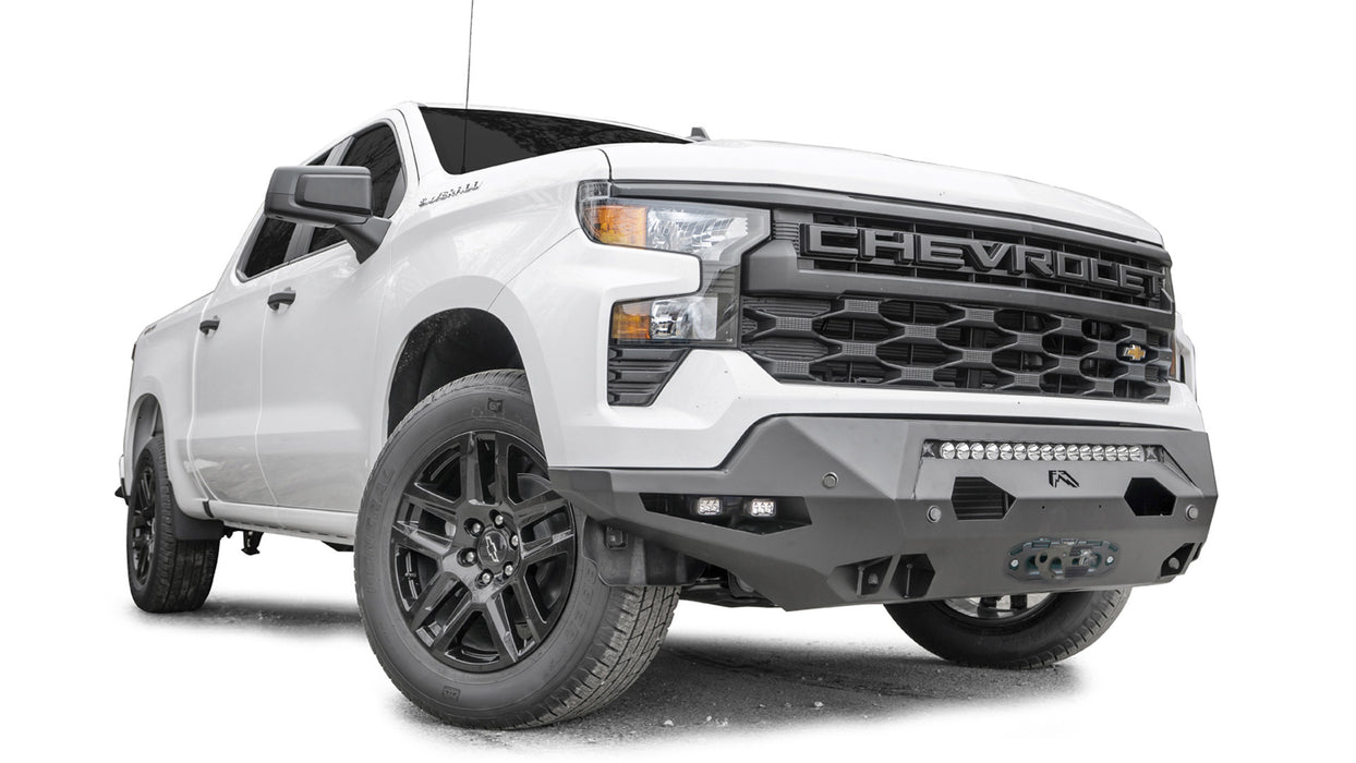 Fab Fours Matrix Front Bumpers For 2022-2026 Chevrolet Silverado 1500