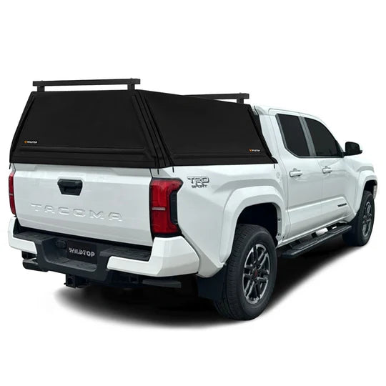 WildTop Soft Truck Cap For 2024-Current 4th Gen Toyota Tacoma 6ft Bed (73.5 in)