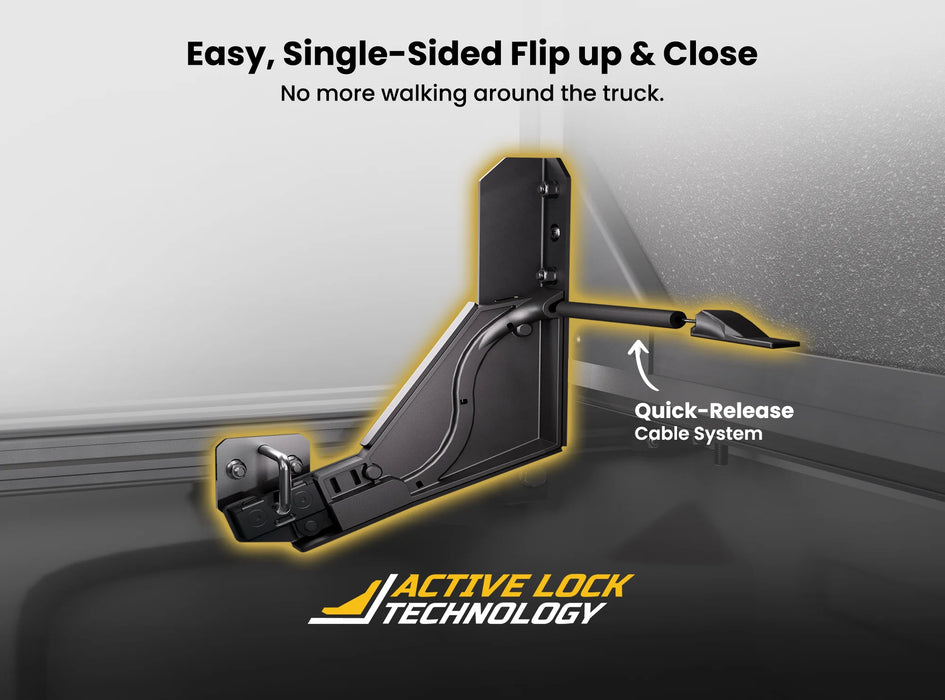 Worksport NEXUS Flip-Up Hard Tonneau Cover